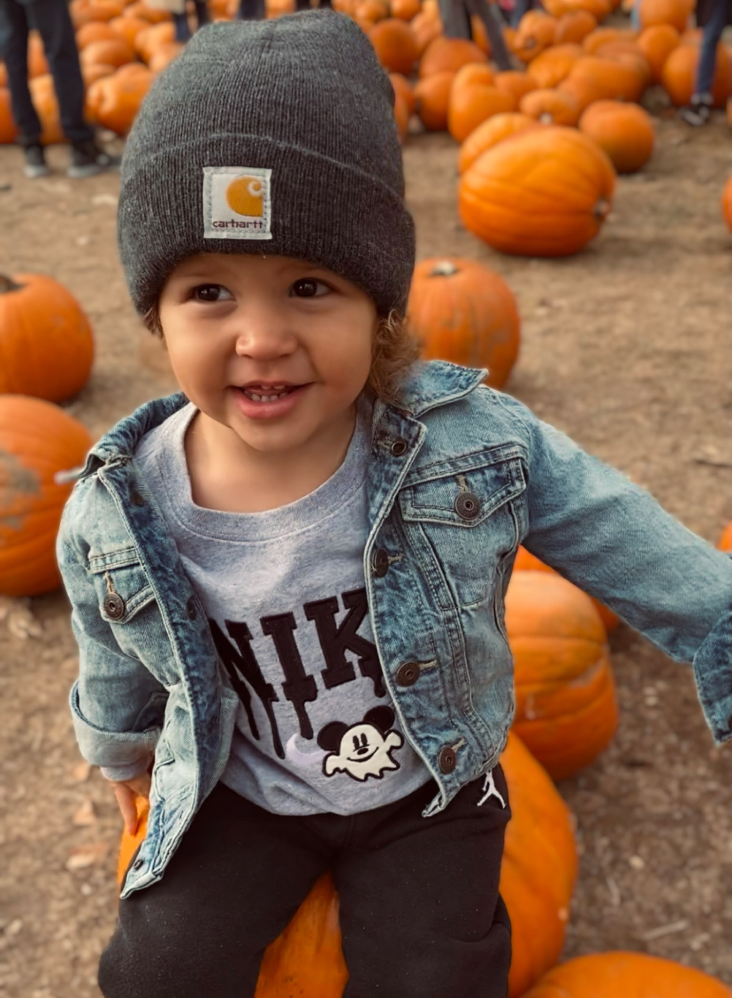 Halloween | kids | toddler style | pumpkin patch outfit | nike Disney | Mickey Mouse | glow in the dark | boo basket

#LTKKids #LTKFamily #LTKBaby