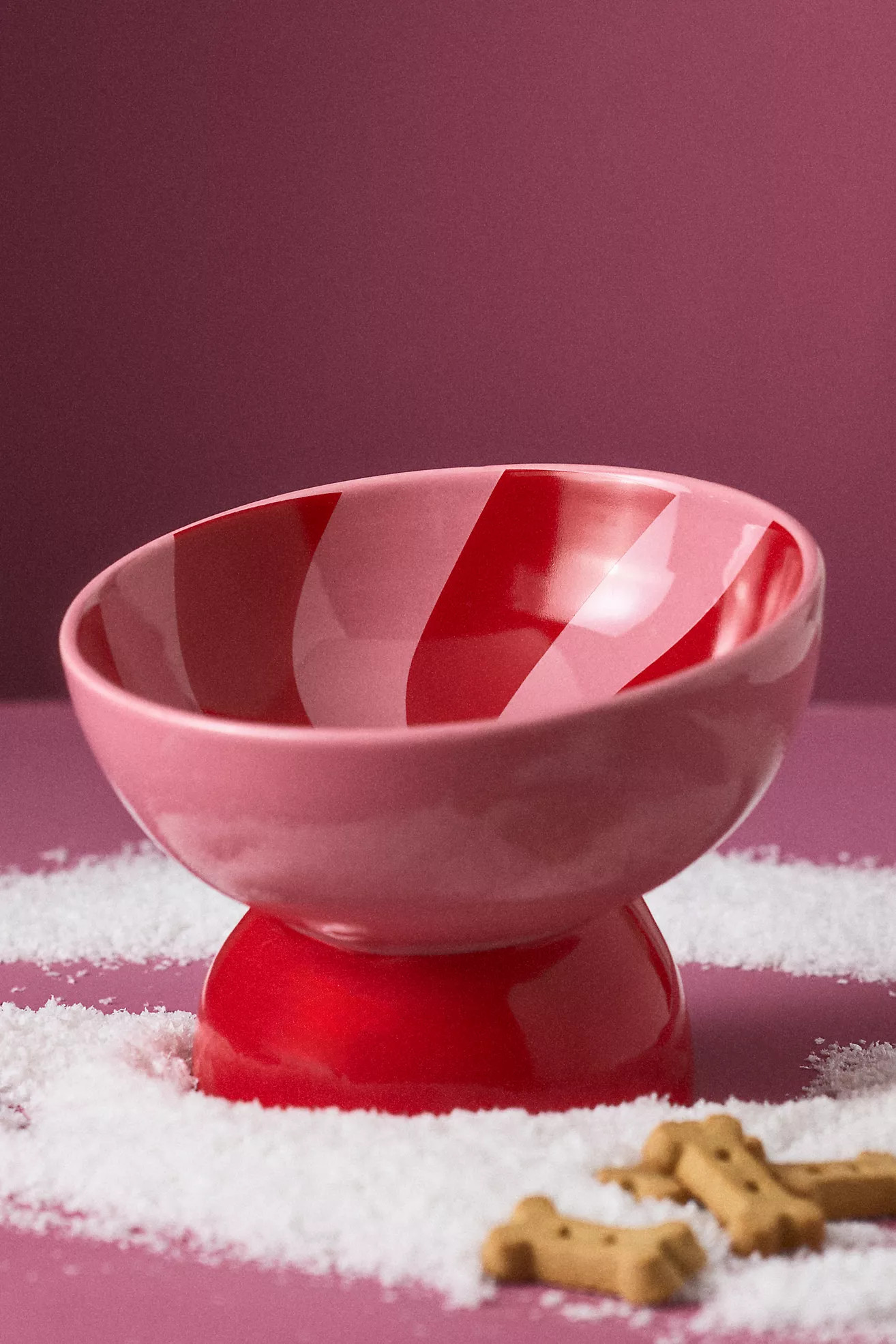 Peppermint Pet Bowl | Anthropologie (US)