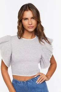 Butterfly Sleeve Sweater Top | Forever 21 | Forever 21 (US)