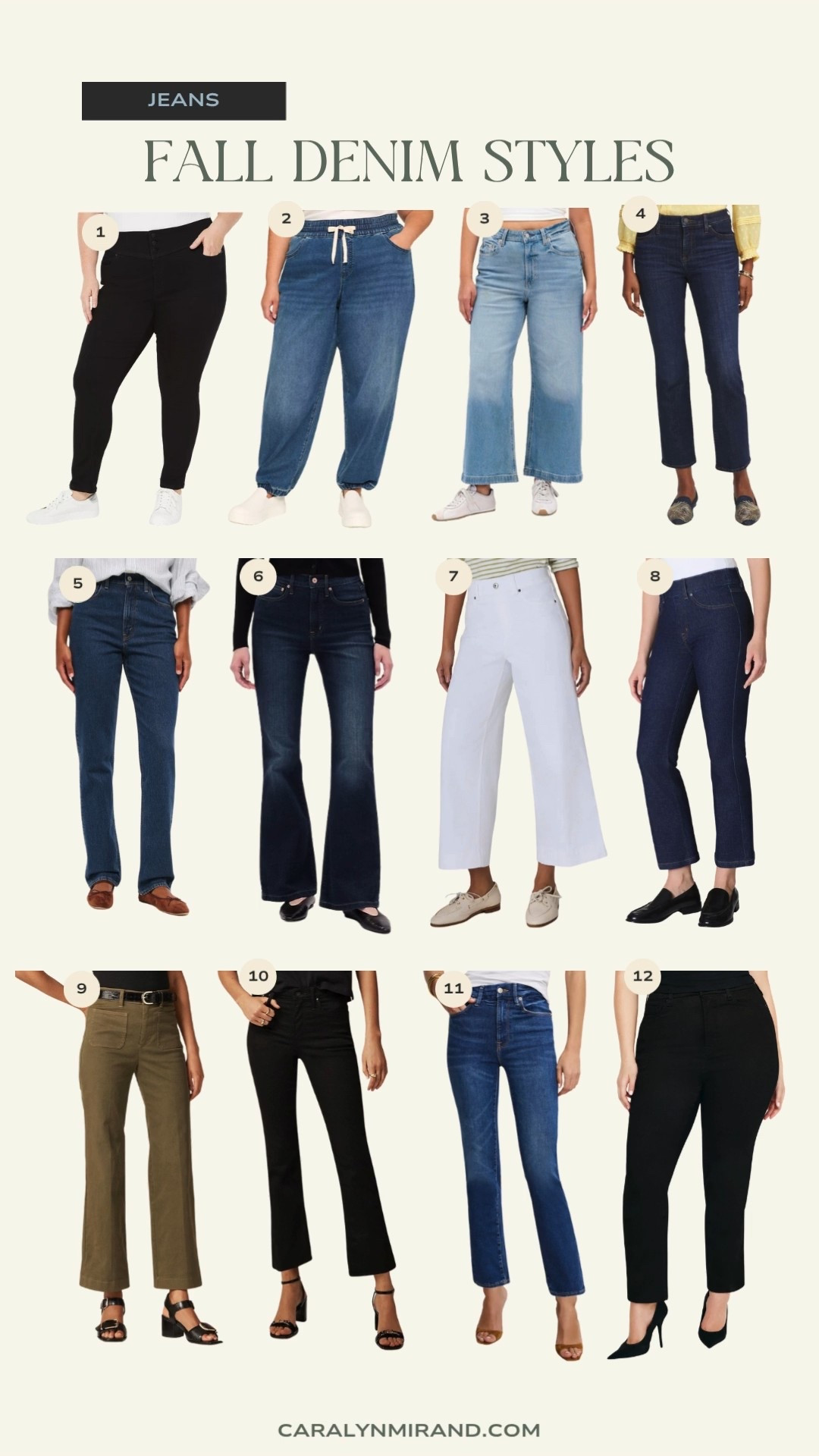 Fall denim - jeans I’m loving 👖🍂 use CARALYN15 at Spanx on your first order for 15% off + free shipping. 

#LTKStyleTip #LTKSeasonal