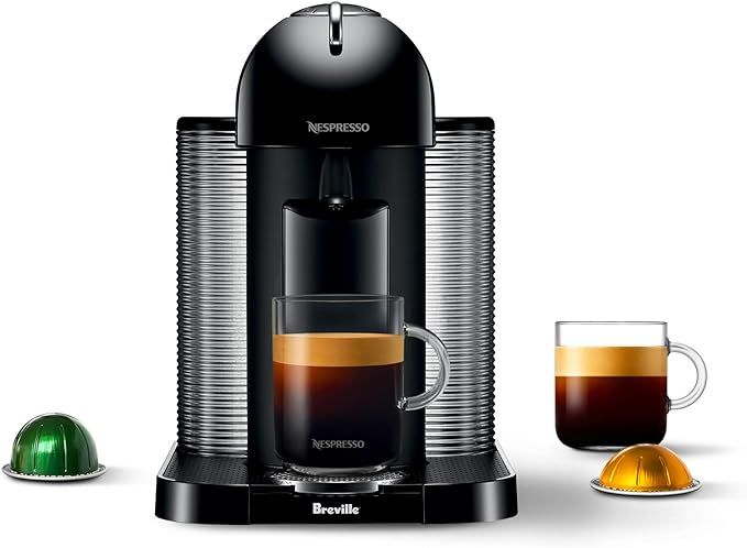 Nespresso Vertuo Coffee and Espresso Machine by Breville, Black | Amazon (US)