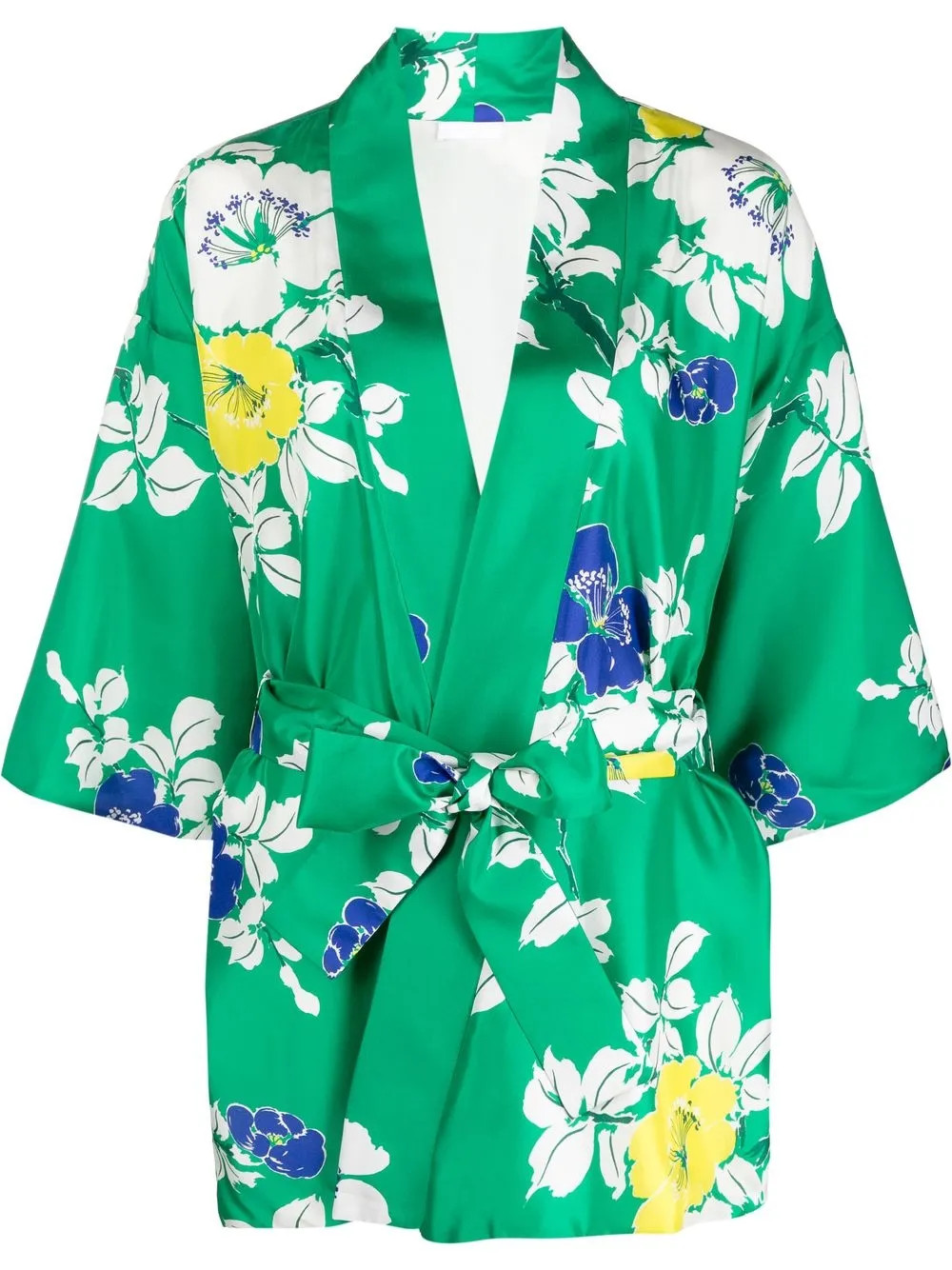 P.A.R.O.S.H. floral-print Kimono Jacket - Farfetch | Farfetch Global