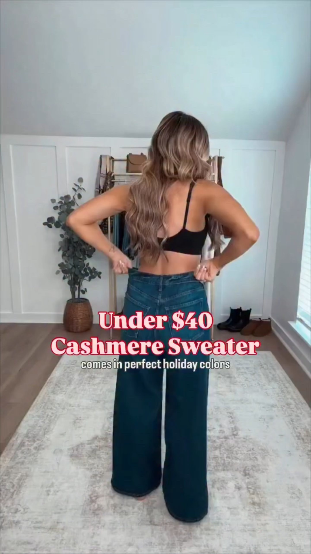 The cutest and most affordable cashmere sweater you’ll ever own for your wardrobe! This is such a capsule wardrobe piece that can be styled so many different ways! I styled the red cardigan with some dark wash denim and cute flats for the holiday season! 
I’m 5’6 139lbs in a size small cardigan, small white long sleeve top, size 6 jeans. Shoes fit true to size. 

 #LTKCyberWeek #LTKHoliday #LTKFindsUnder50