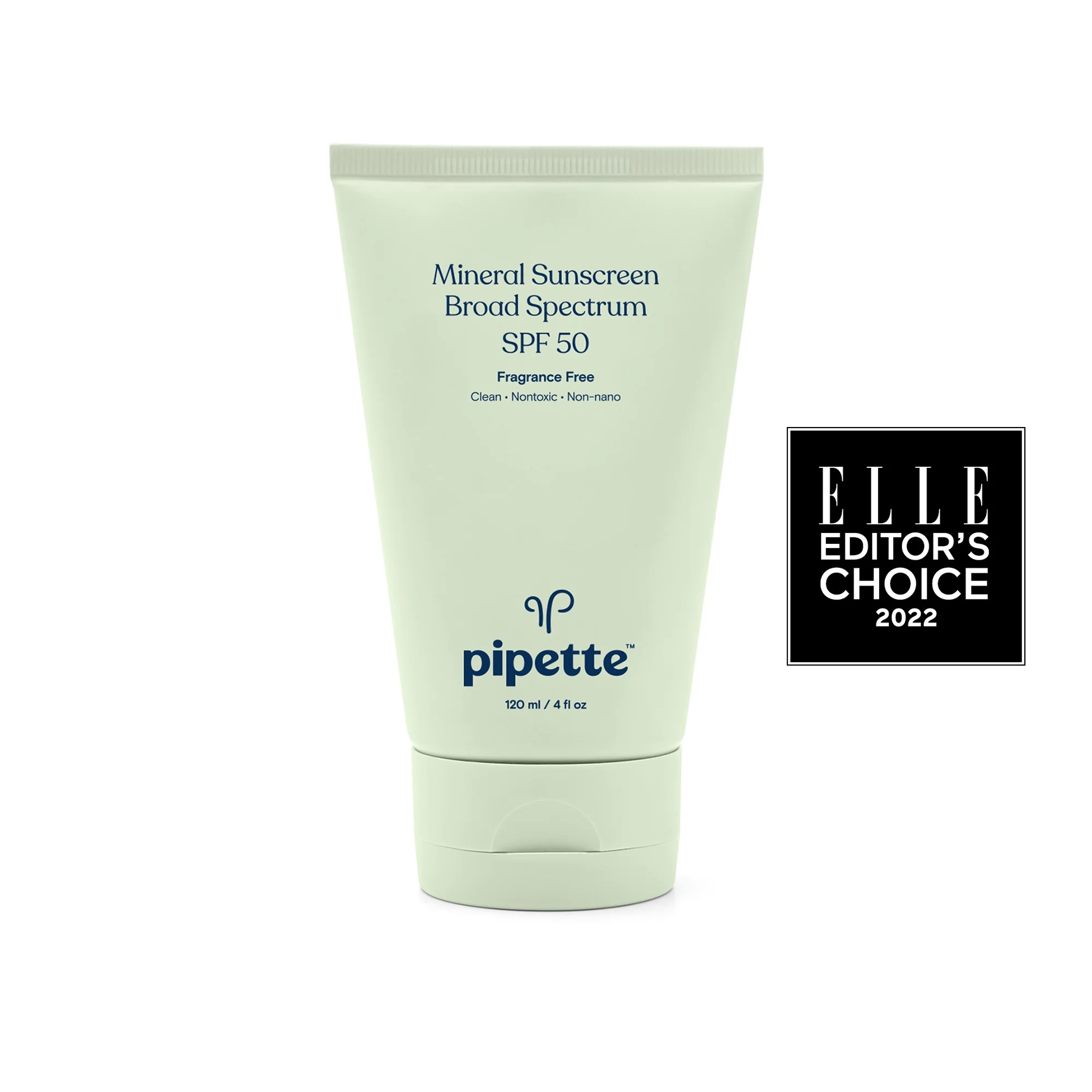 Pipette Mineral Sunscreen Broad Spectrum SPF 50, Safe for Baby & Kids, 4 fl oz | Walmart (US)