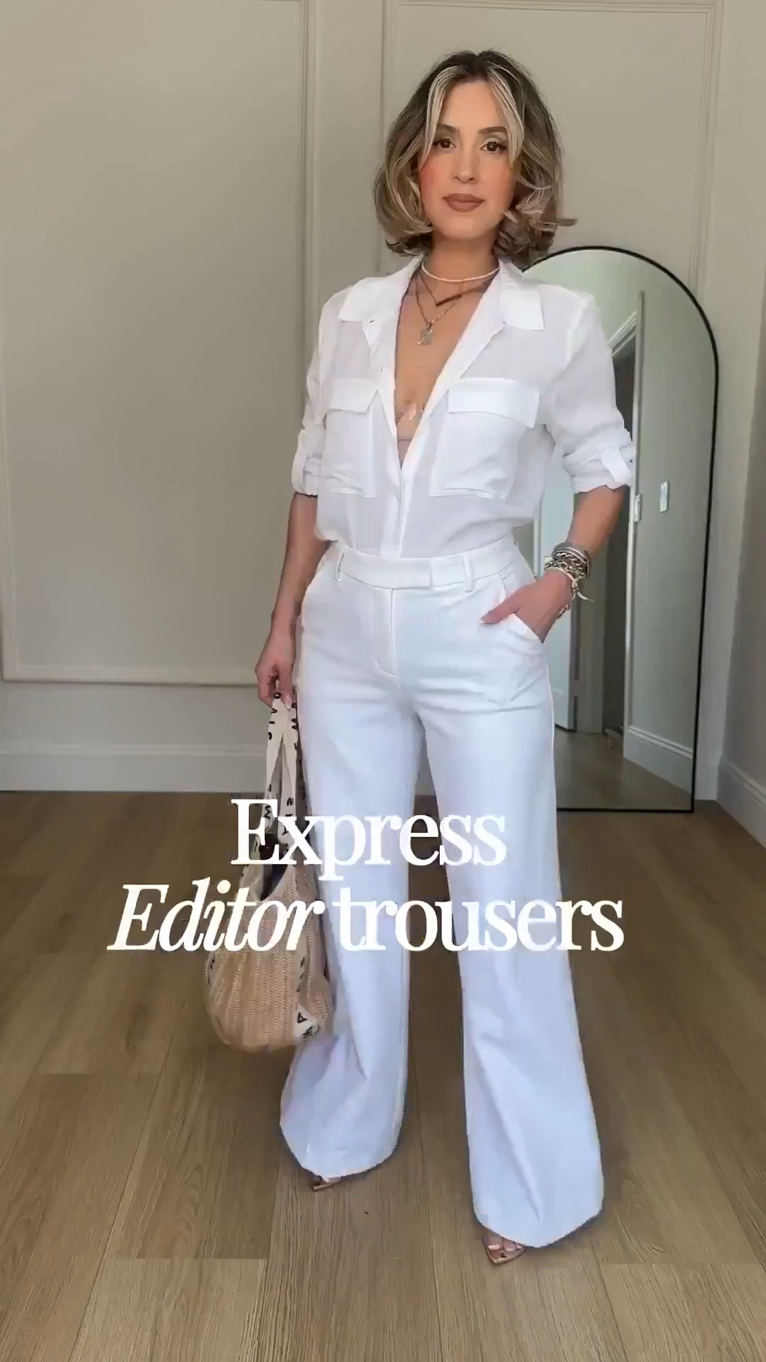 This is what a complete trouser collection looks like 👏🏼 ALL ON SALE 👏🏼😱 #DressToExpress
#ExpressPartner 

✔️ size 4 regular
✔️ size 4SHORT in ankle trousers 
✔️XS in all tops

#LTKootd #LTKWorkwear #LTKPetite