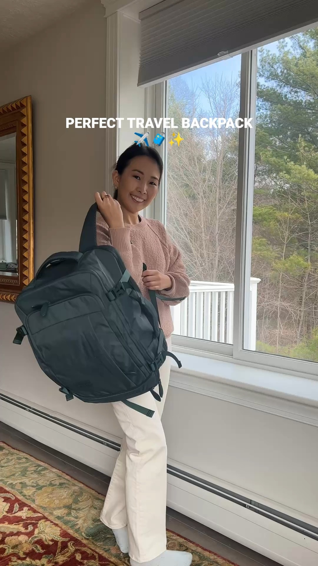 So many different options for storage 👏🏼 Perfect for traveling solo or with kids! Very well-made and quality, from handles to zipper.

I’m so excited to bring this backpack with me to travel this year, especially for our Mongolia trip!

It’s a backpack and a luggage all in one! This will make a nice thoughtful gift. 

#LTKGiftGuide #LTKTravel #LTKItBag