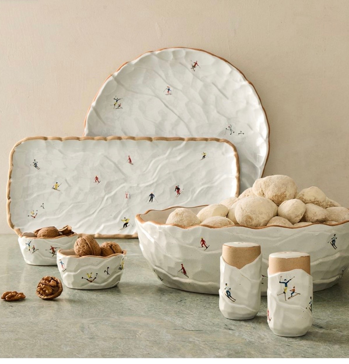Holiday Skiers Stoneware Serveware Collection

Made of durable ceramic for everyday use.
The adorable illustrations make this a perfect gift for the skier in your life.

#LTKSeasonal #LTKHome #LTKmomlife