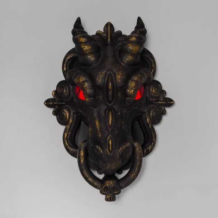 Animated Dragon Door Knocker Halloween Decorative Prop - Hyde & EEK! Boutique™ | Target