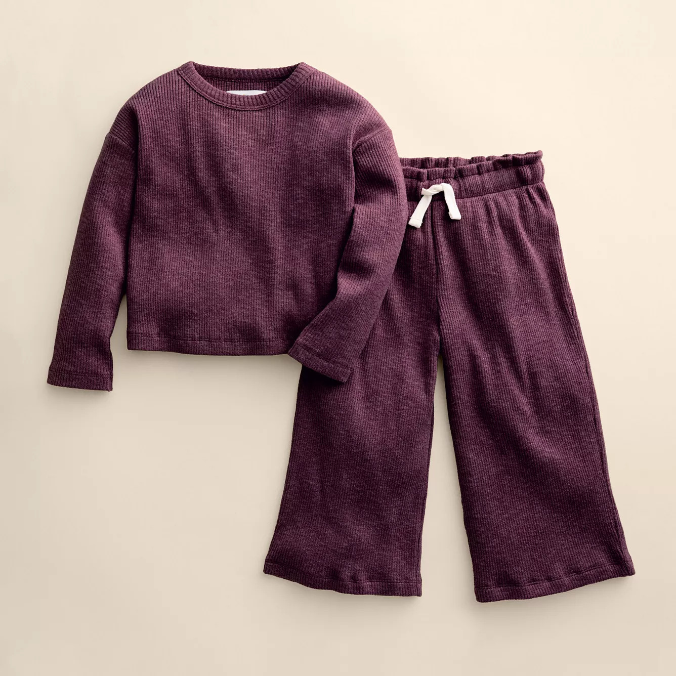 Baby & Toddler Little Co. by Lauren Conrad 2-Piece Long Sleeve Top & Barrel Pants Set | Kohl's