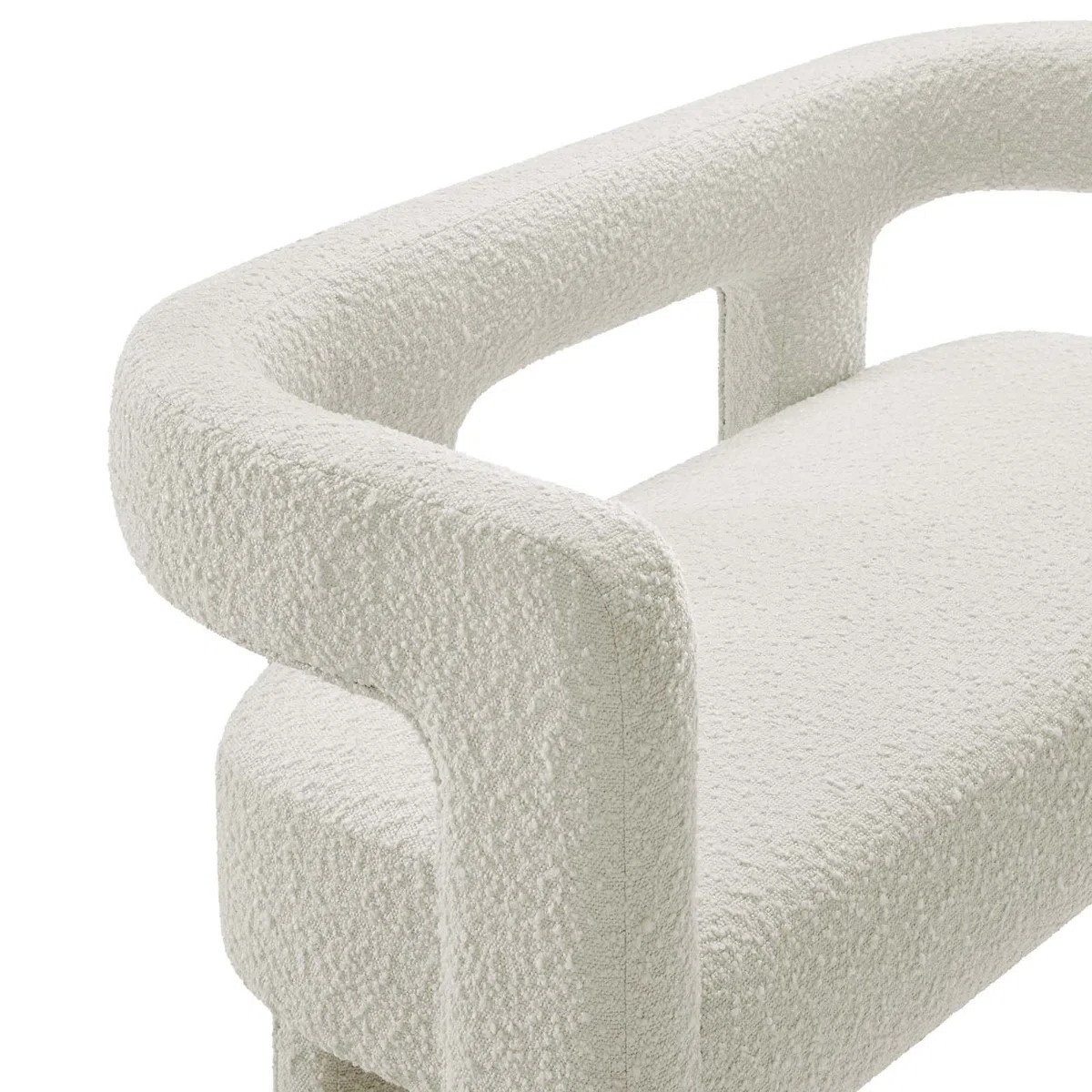 Modway Kayla Boucle Upholstered Loveseat | Wayfair North America