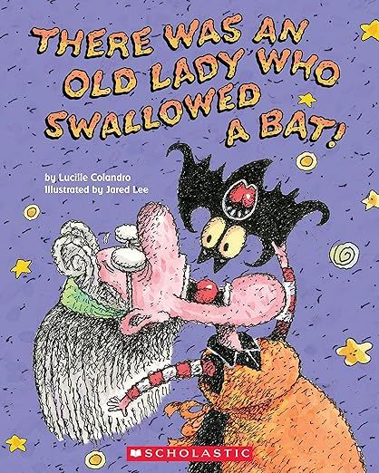 There Was an Old Lady Who Swallowed a Bat!     Paperback – Picture Book, August 1, 2005 | Amazon (US)