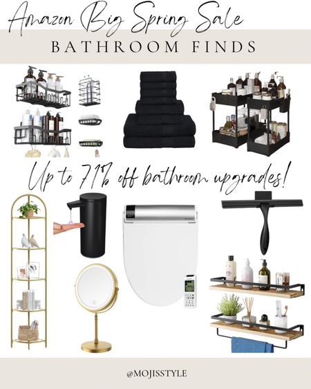 Save BIG on bathroom upgrades during the Amazon Big Spring sale!

#LTKsalealert #LTKhome #LTKSeasonal