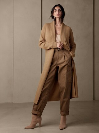 Ribbed Duster | Banana Republic Factory