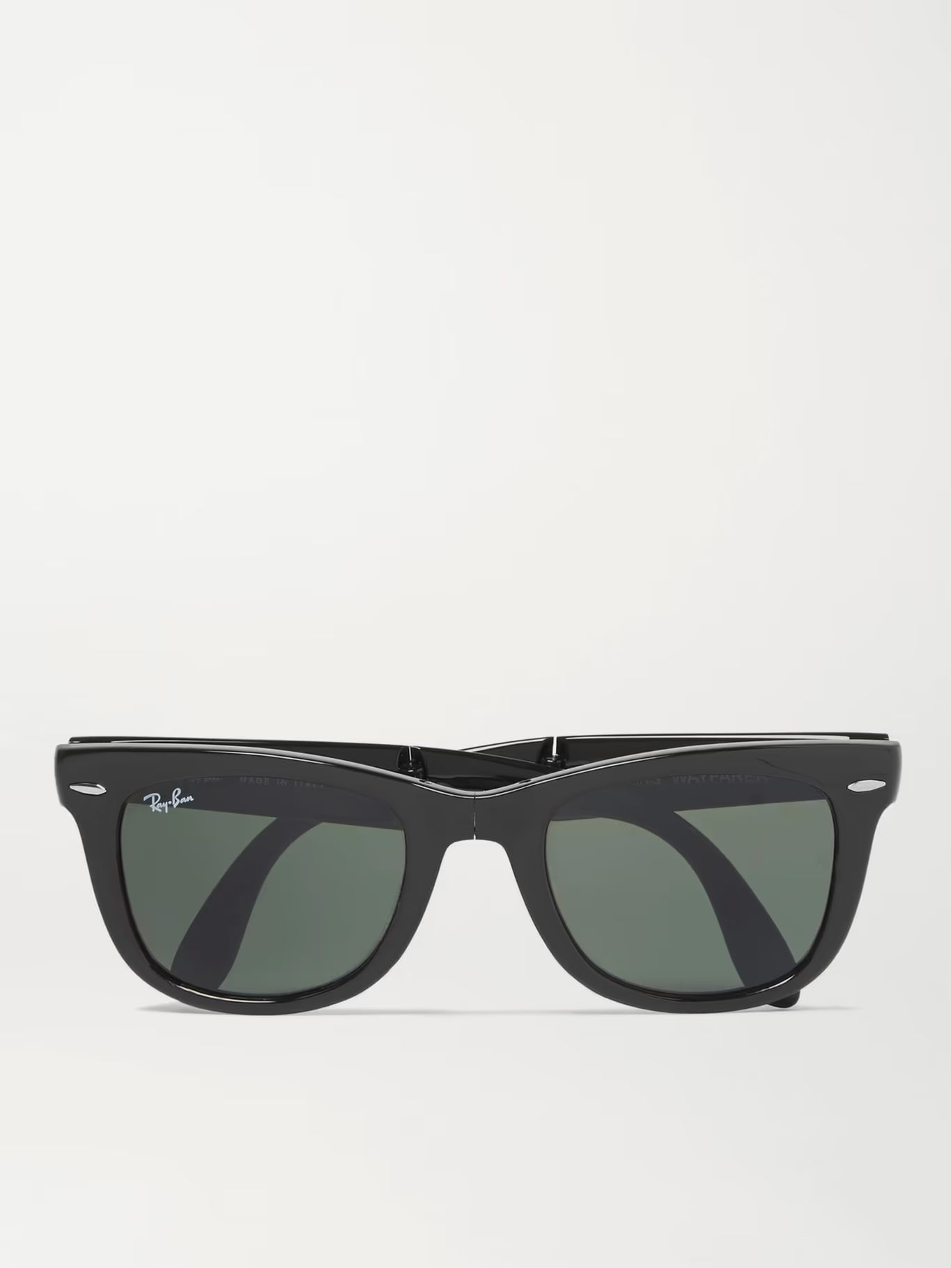 Black Wayfarer Folding Acetate Sunglasses | RAY-BAN | MR PORTER | Mr Porter (US & CA)