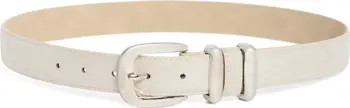 Faux Suede Keeper Belt | Nordstrom Rack