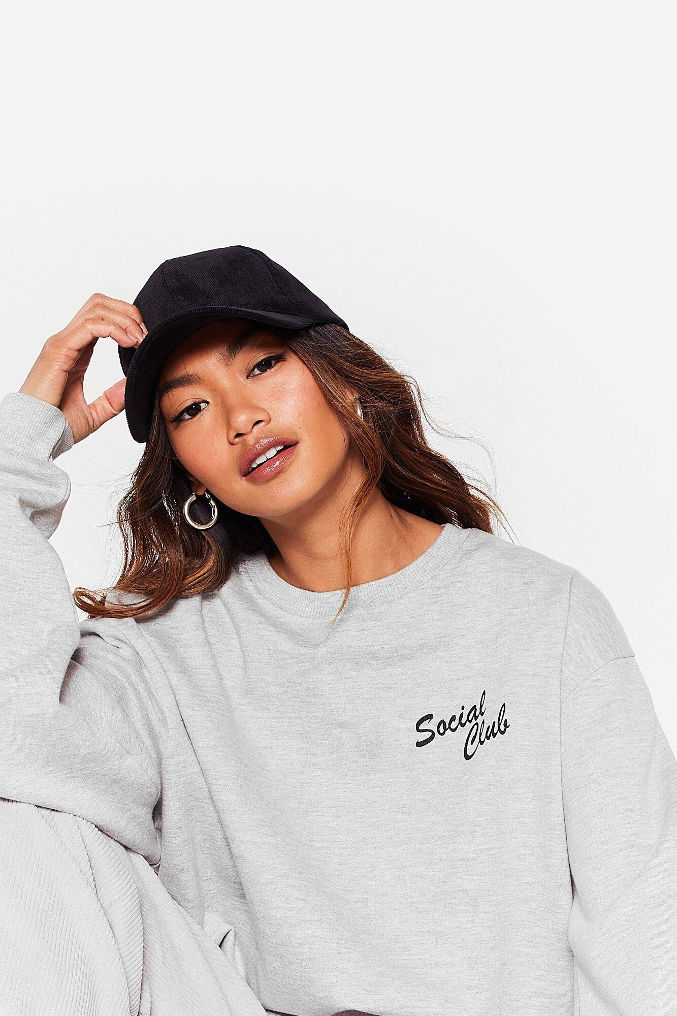 Social Club Oversized Graphic Sweatshirt | NastyGal (US & CA)