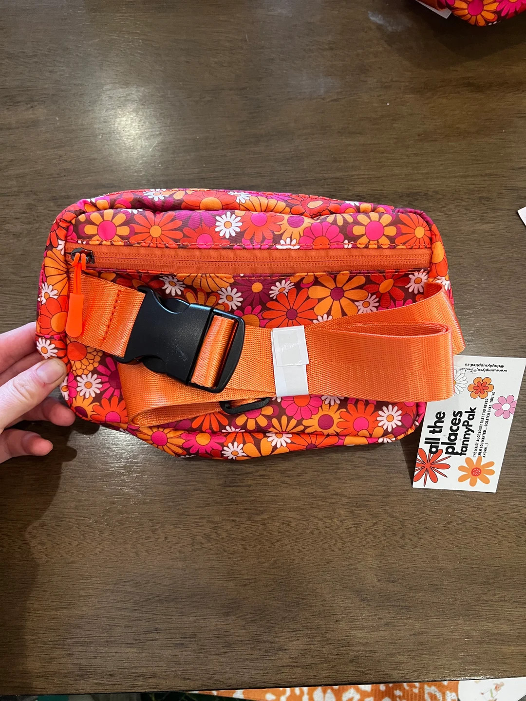 Bright All Day Fannypak Crossbody Retro, Groovy, 70's Flower Power Adjustable, High Quality Water... | Etsy (US)