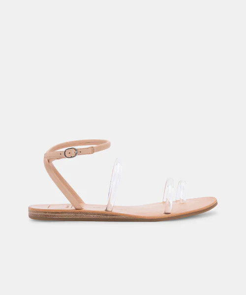 DAREN SANDALS IN CRYSTAL VINYL | DolceVita.com