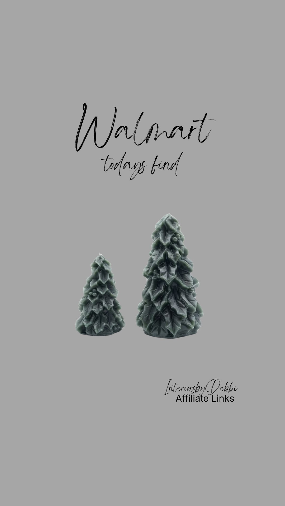 Walmart Find
Christmas tree candle, transitional home, modern decor, amazon find, amazon home, target home decor, mcgee and co, studio mcgee, amazon must have, pottery. barn, Walmart finds, affordable decor, home styling, budget friendly, accessories, neutral decor, home finds, buy new arrival, coming soon, sale alert, high end look for less, Amazon favorites, Target finds, cozy, modern, earthy, transitional, luxe, romantic, home decor, budget friendly decor #walmart

#LTKSeasonal #LTKHome