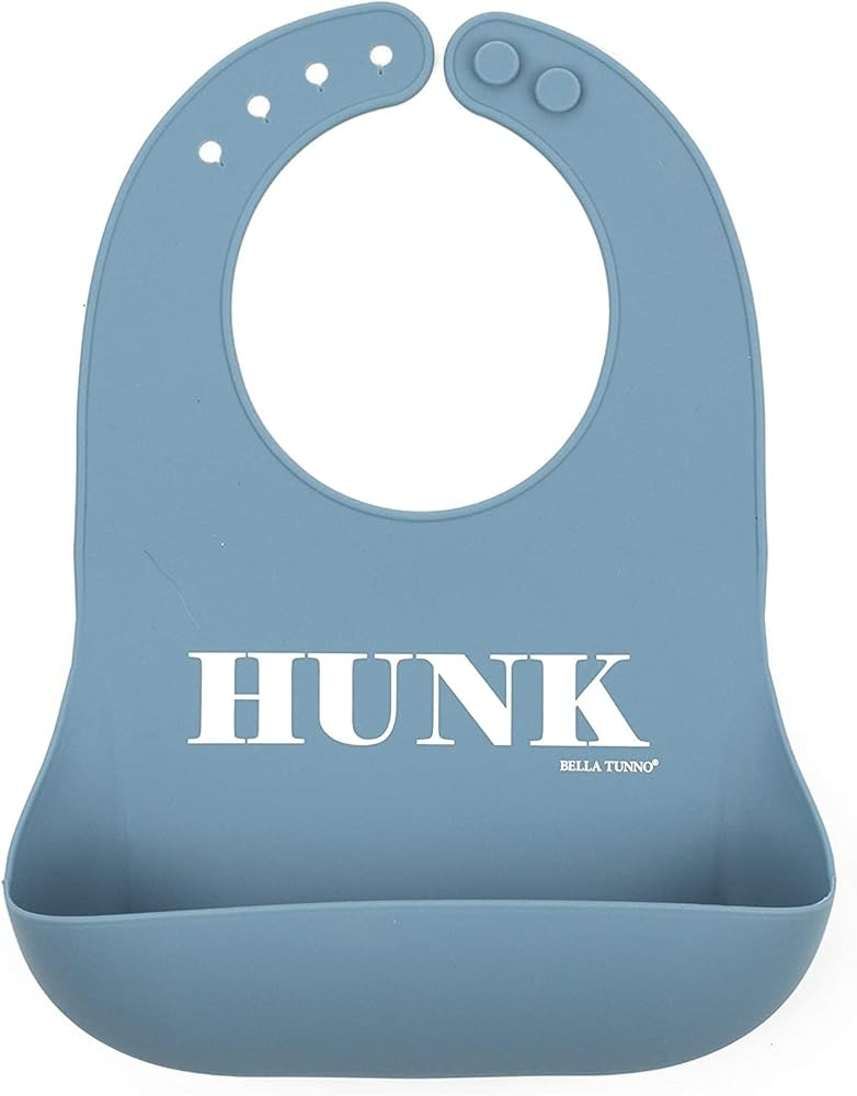 Bella Tunno Wonder Bib - Adjustable Silicone Baby Bibs for Boys, Durable and Waterproof BPA Free ... | Amazon (US)