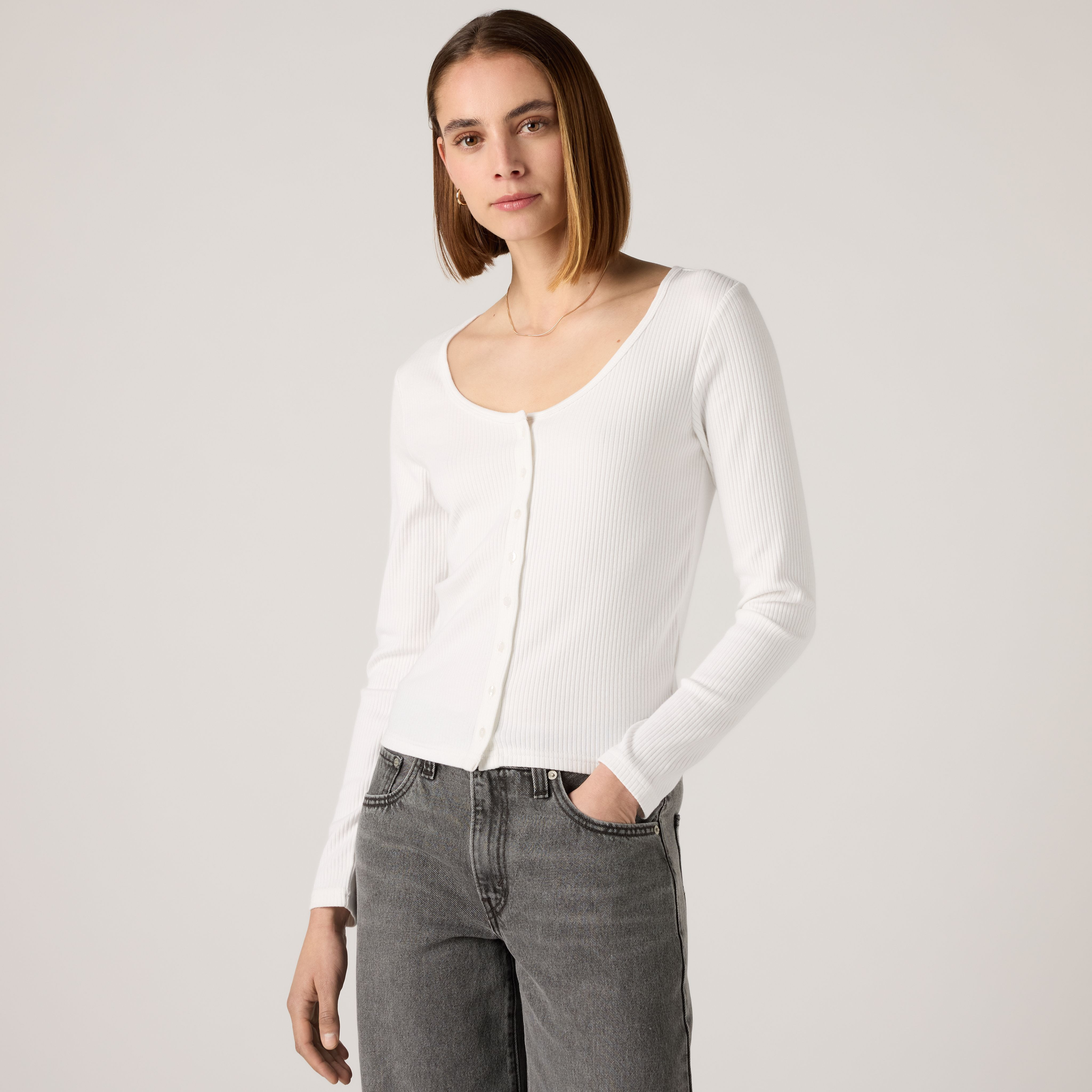 Levi's Austen Button-Up Long-Sleeve Top - Women's S | Levi's US