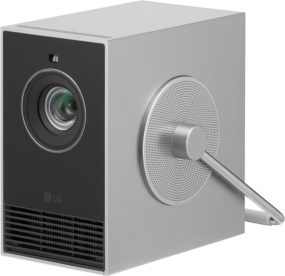 LG CineBeam Q HU710PB 4K Smart Portable Projector with Auto Screen Adjustment, Auto Focus, RGB La... | Amazon (US)