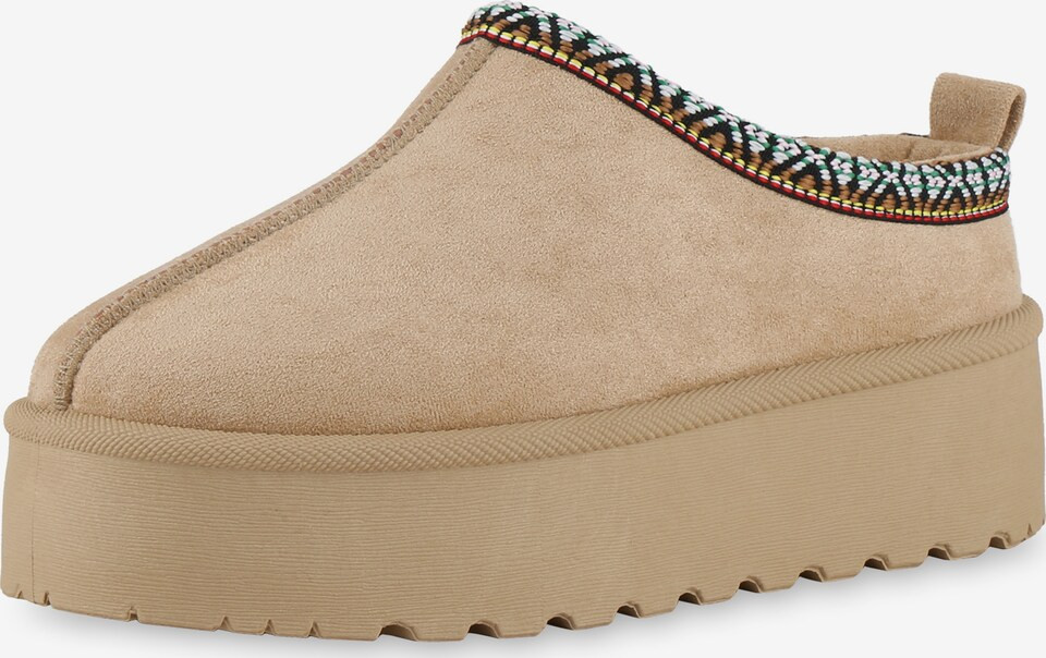 Van Hill Huisschoenen 'Grace' in Beige | ABOUT YOU | ABOUT YOU NL