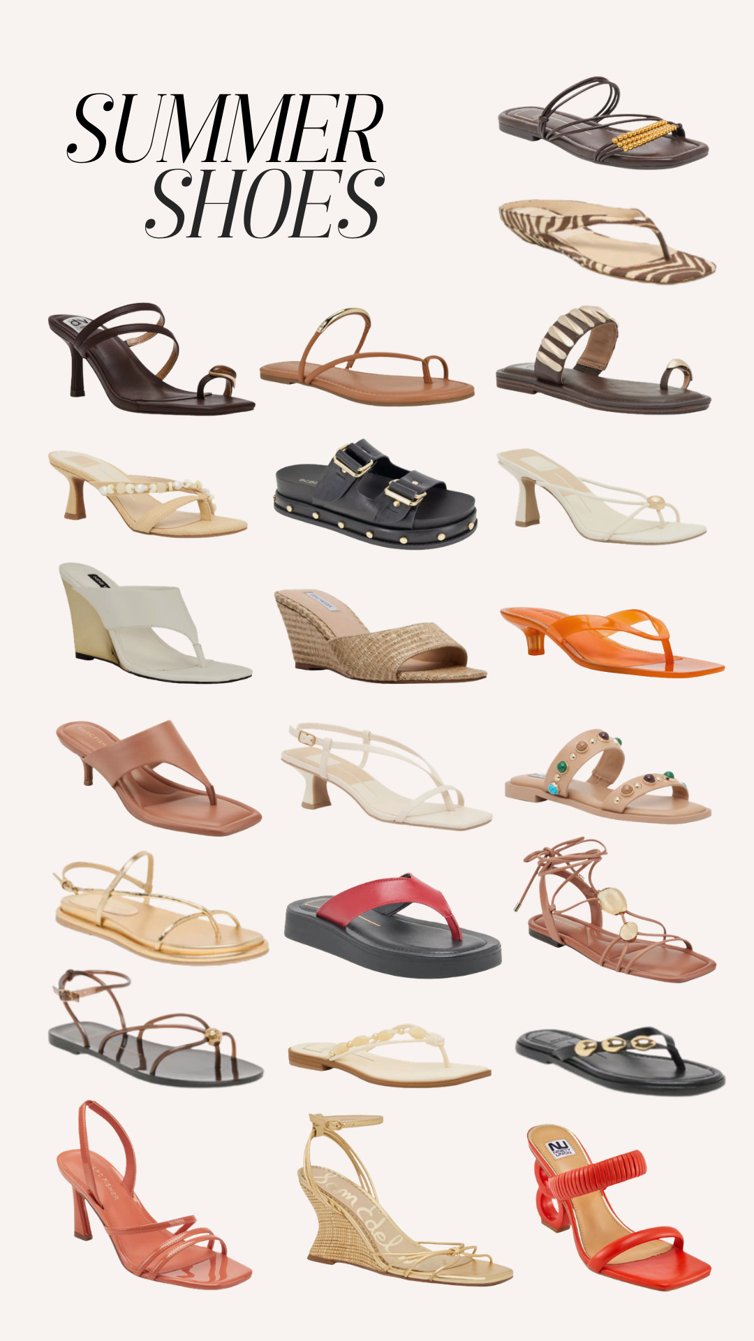 Summer shoes I'm LOVING from DSW and Dolce Vita! 

 #LTKSeasonal