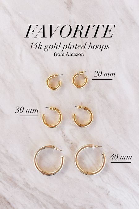 My absolute favorite hoop earrings from Amazon! 

#LTKbeauty #LTKstyletip #LTKfindsunder50