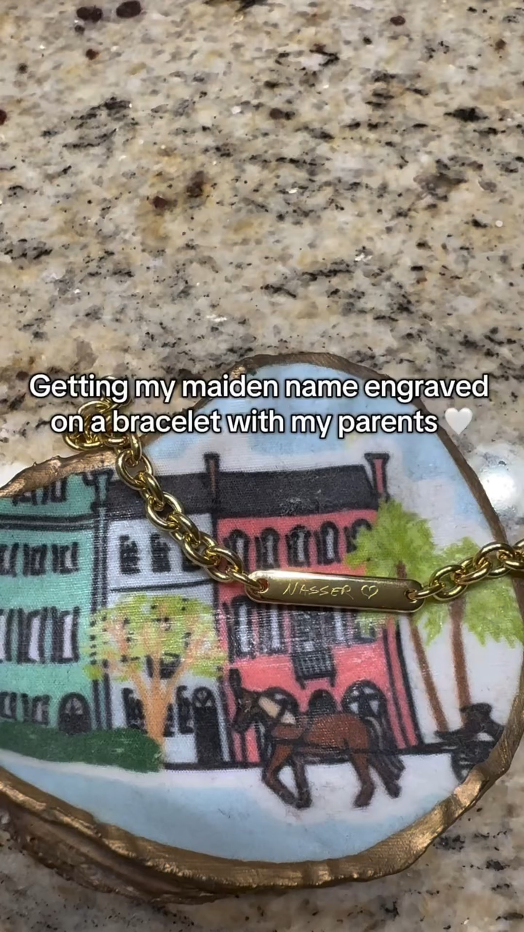 Such a sweet way to keep a piece of my family with me 🤍 I chose to share a last name with Matt (and I’m proud to), but I’ll always love the name that shaped me, carrying it with me as I build my own family 🥹 

#LTKBeauty #LTKWedding #LTKootd