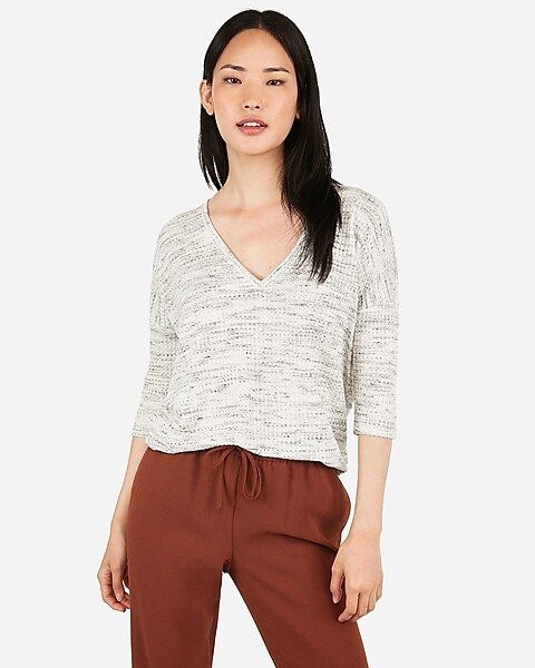 soft waffle knit marled london tee$23.94 marked down from $39.90$39.90 $23.94Price Reflects 40% O... | Express