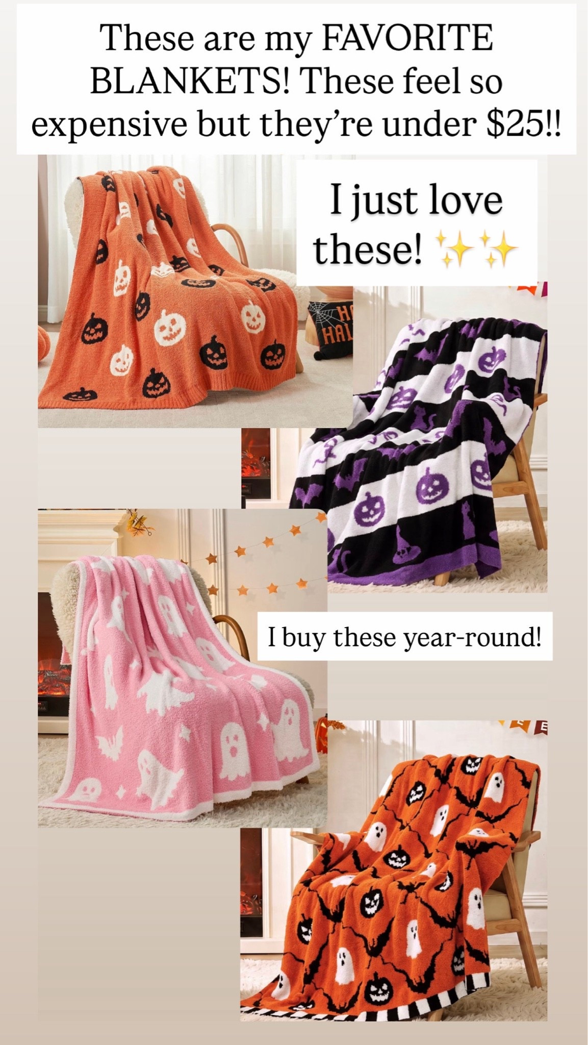 SnuggleSac softest blankets. These are seasonal blankets on sale right now.