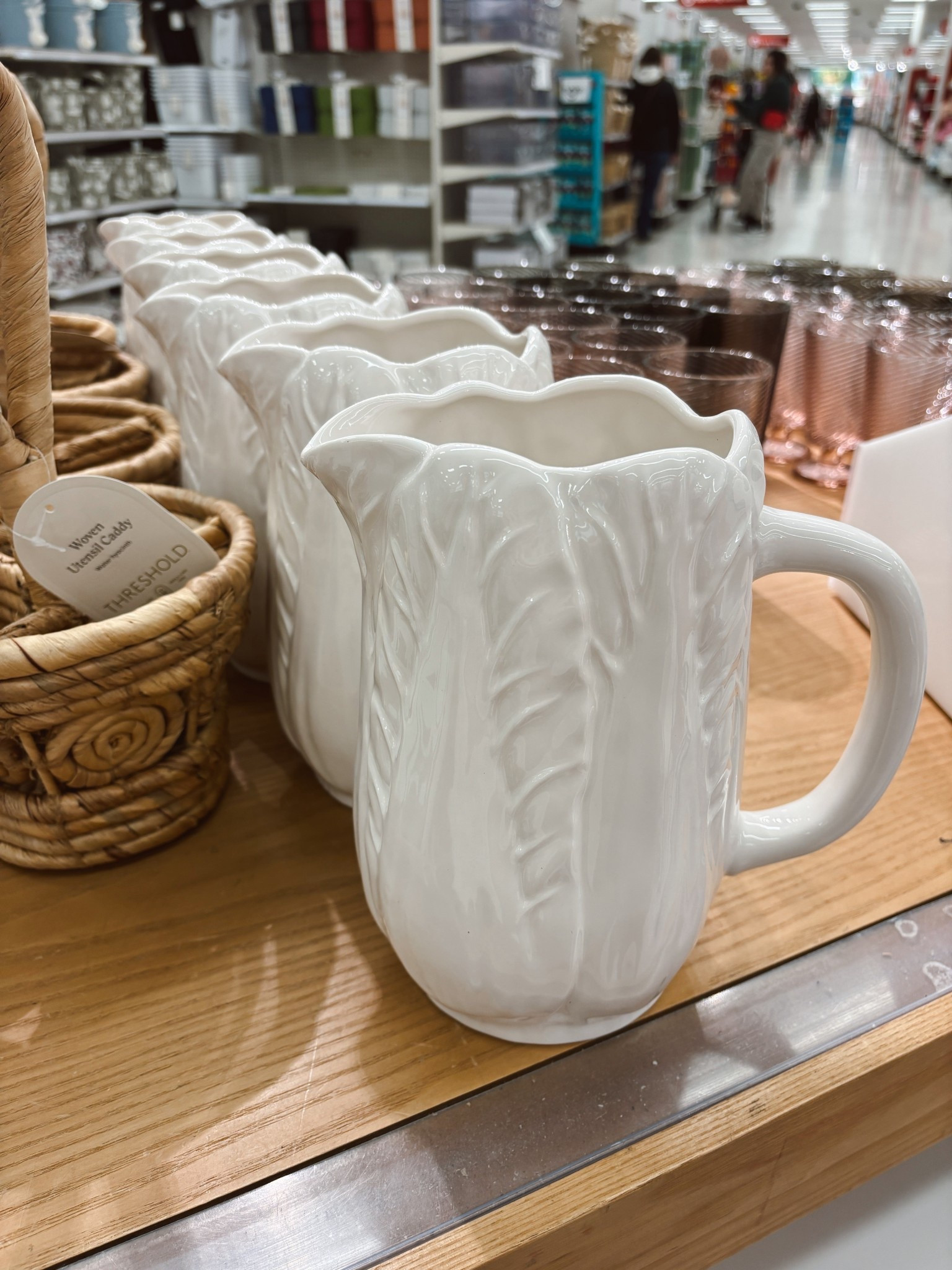 So many cute new spring pieces at target right now…this white cabbage pitcher would be perfect for spring entertaining or even as a vase. 🌷 

Spring decor finds 2026

#LTKSaleAlert #LTKHome #LTKSeasonal
