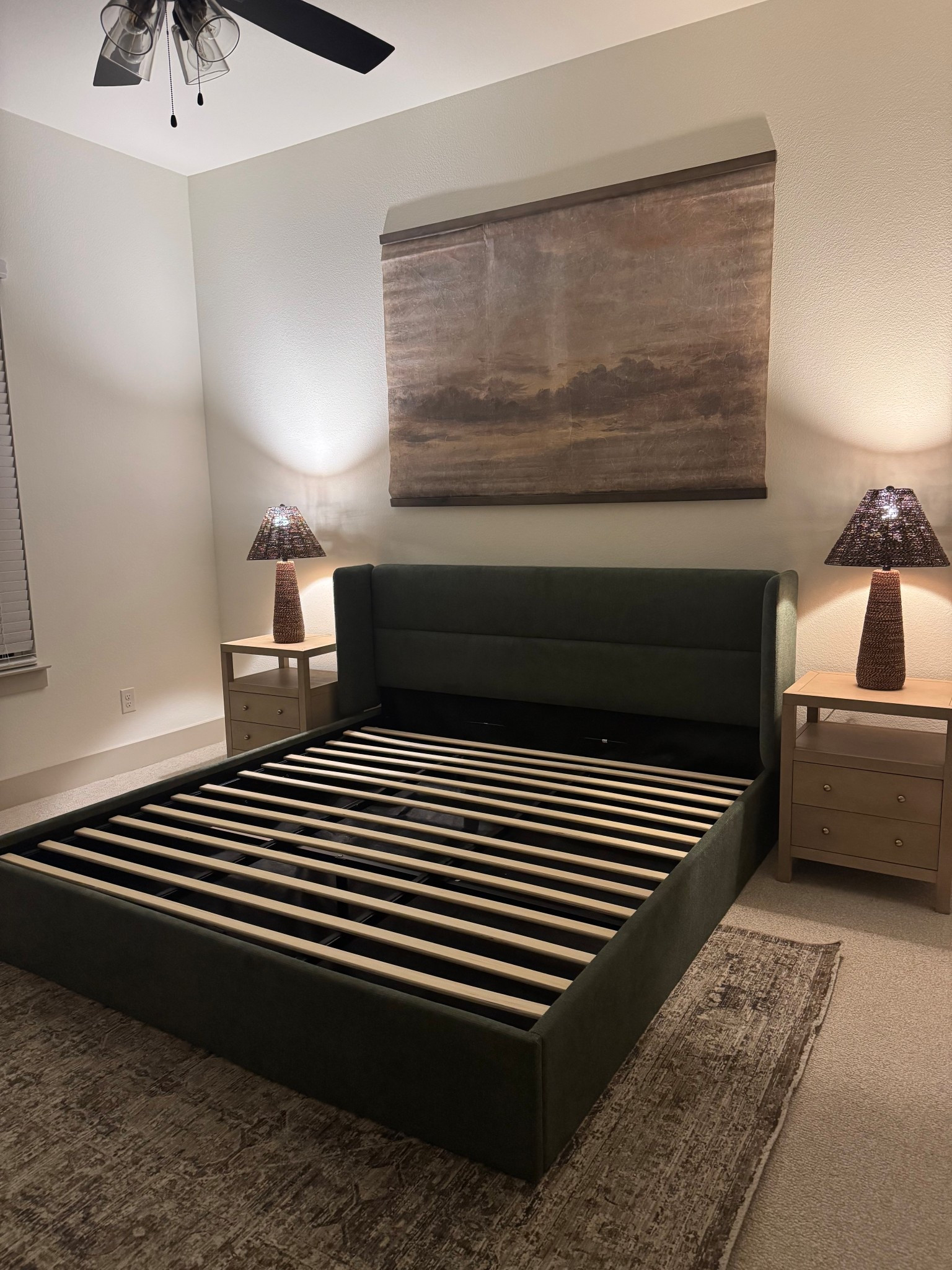 Another room coming together! It already feels so cozy. I can’t wait to get the mattress and dress it up with some pretty bedding. PS: This bed is 63% off right now on warehouse clear out sale right now. Get it while you can! (It lifts so you can have storage under). 

#LTKHome