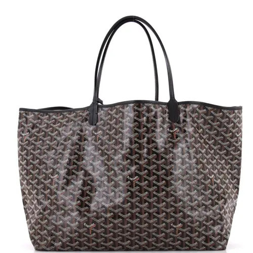 Pre-Owned Goyard Saint Louis Tote Coated Canvas GM in Black at Nordstrom, Size Large | Nordstrom