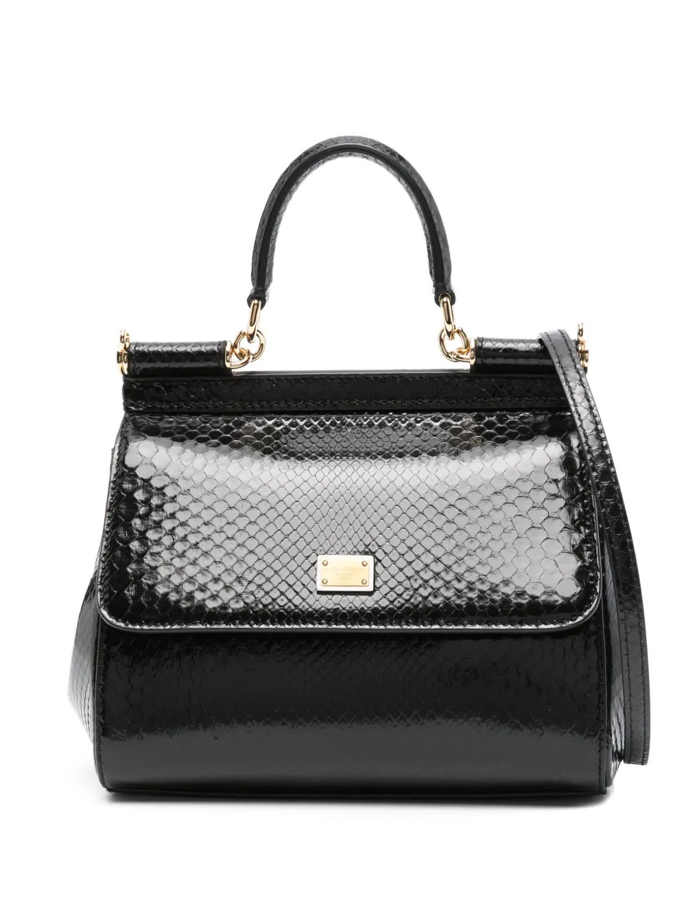 Dolce & Gabbana medium Sicily tote bag - Black | Farfetch Global
