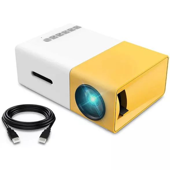 Link Mini Projector Full Color LED LCD Perfect for Outdoor/Indoor/Travelling Entertainment Suppor... | Target