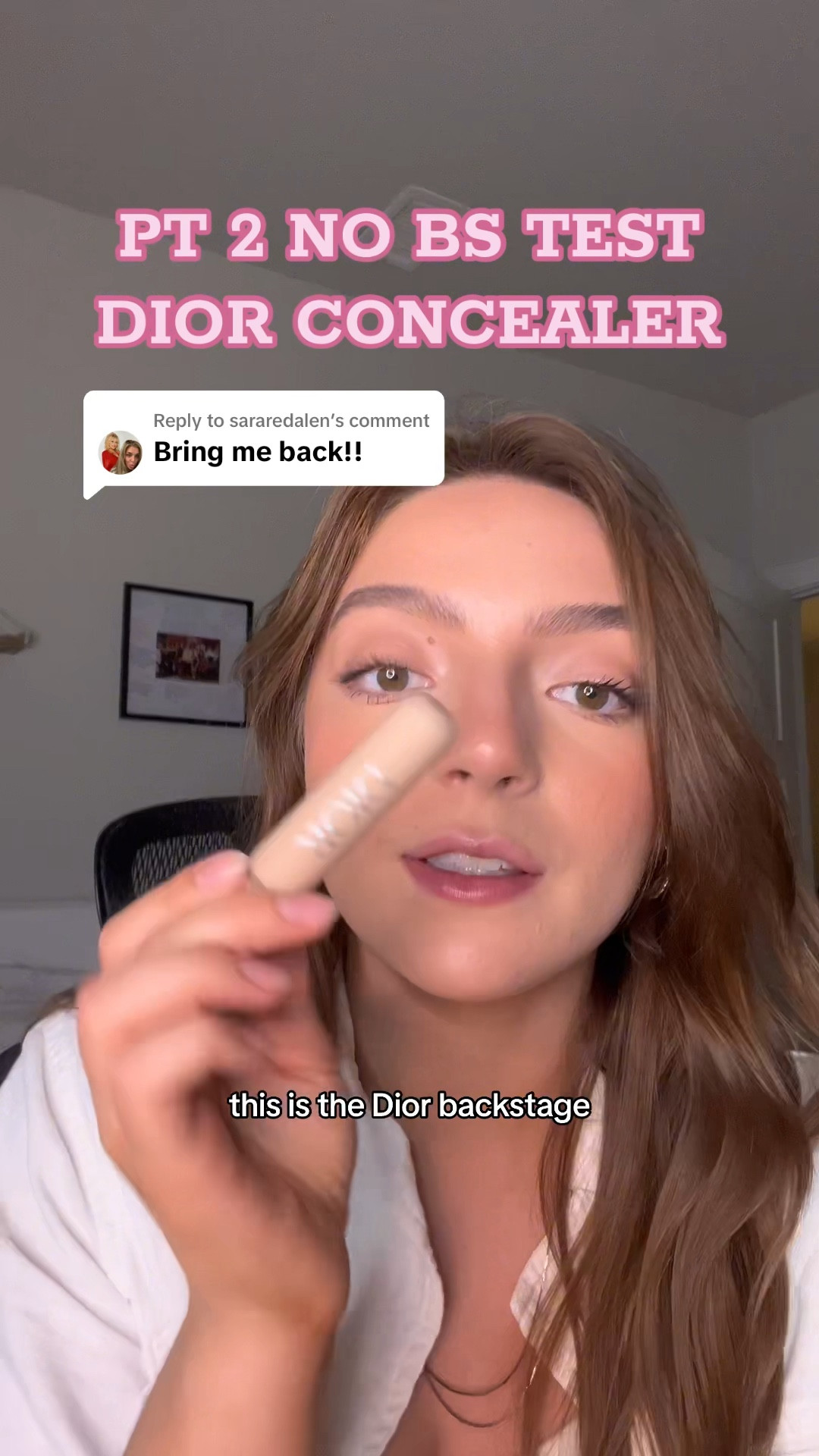 What concealer do YOU use? 👀

🚨 drop any other products you want a NO BS TEST for 😤

So many influencers recommend the best concealers but you never know how things will perform person to person. This is the best LIQUID full coverage concealer I’ve used on my face, but I do like the NARS pot concealer a bit more. BUT, what’s the best concealer with no crease? 

If youre looking for easy makeup tutorials, makeup tips for beginners, product reviews, everyday makeup ideas, skincare, or affordable makeup youve found the right place 🫶🏼  

My goal is always to use what we already have, keep it simple and approachable, and ON BUDGET, while expressing our creativity and feeling CUTE doing it ☺️ 

Using:
- @diorbeauty backstage concealer 
- @peachesmakeup setting powder 

#beauty #beautywithphia #makeup  #nobstest #affordablemakeup #naturalmakeup #softglam #makeuptutorial  #peachespigmentswatches #peachesandcream #peachesgloss #peachespigments #peachesmakeup 

#LTKFindsUnder50 #LTKVideo #LTKBeauty