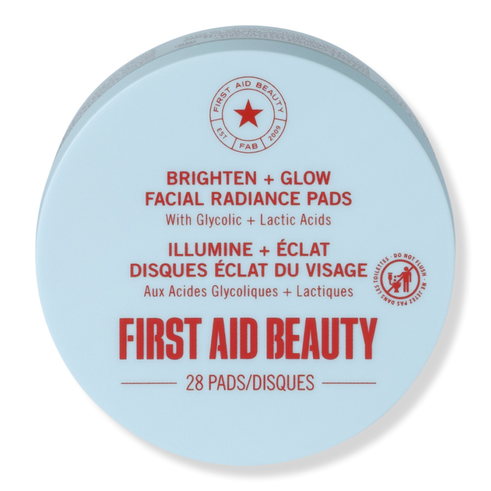 First Aid Beauty Facial Radiance Pads with Glycolic + Lactic Acids - 28 ct | Ulta