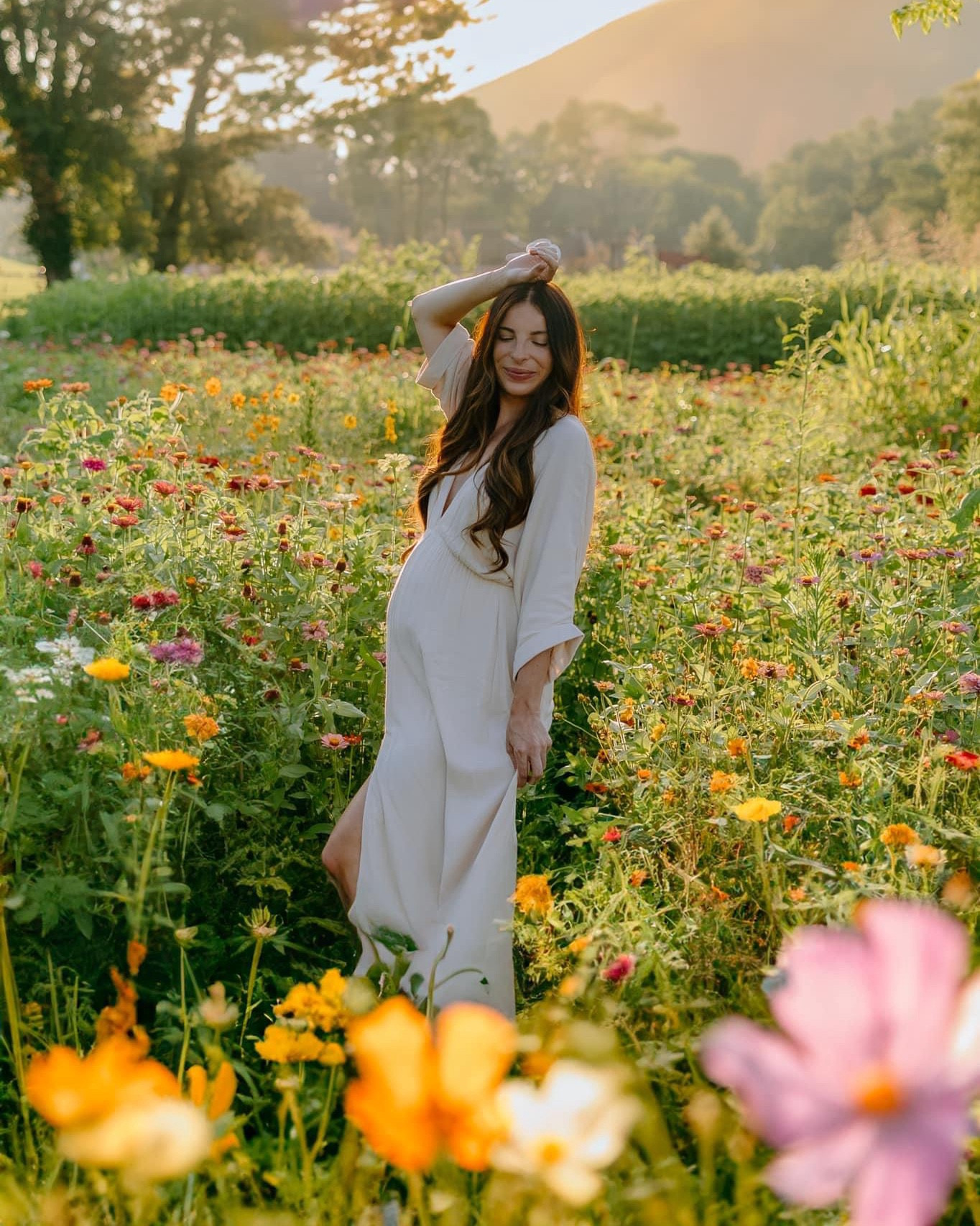 Maternity photo shoot dress is currently on sale! Use code 25OFF to bring it to $63 (org. $85) — wearing size small 🫶🏼


Maternity, bump friendly dress, beach vacation dress, linen midi dress with side slit, deep v neckline

#LTKFindsUnder100 #LTKBump