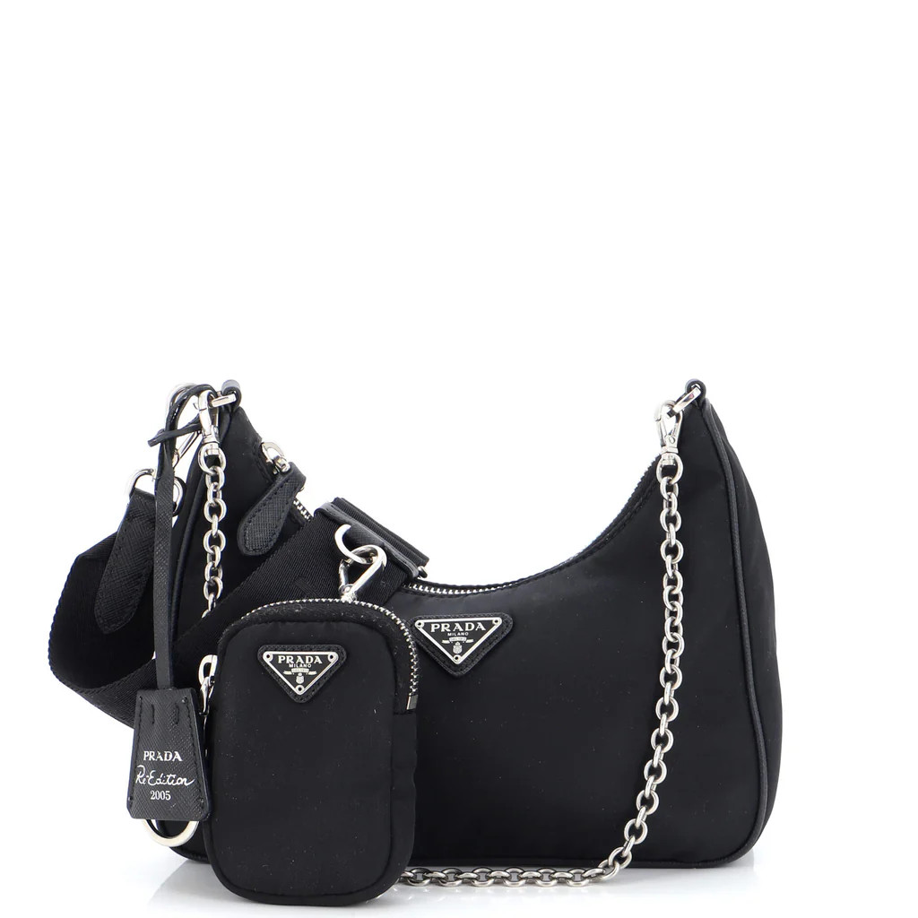 Re-Edition 2005 Shoulder Bag Tessuto Small | Rebag