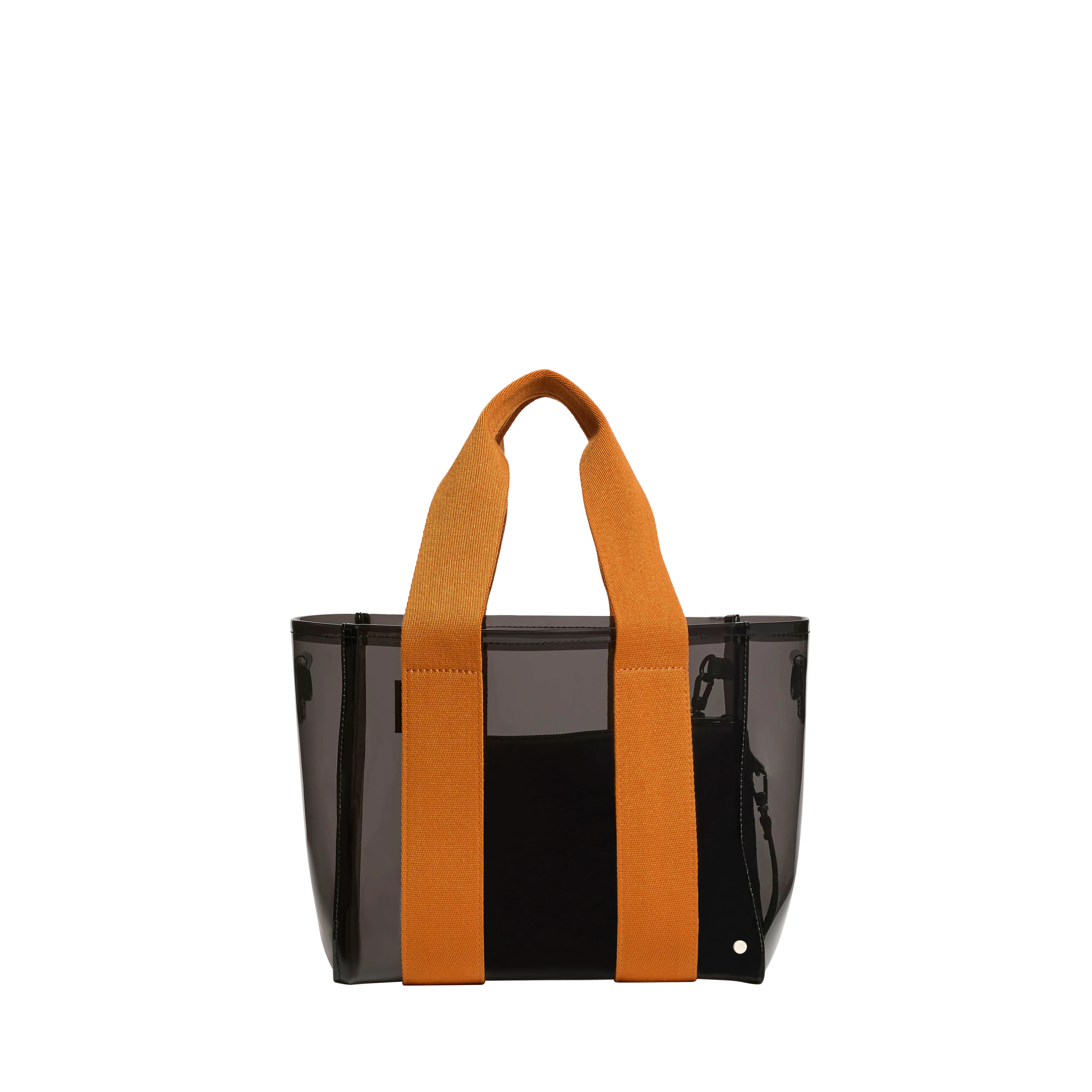 STATE Bags | Wellington Cabana Tote Mini TPU Black/Caramel | Beach Bag | STATE Bags