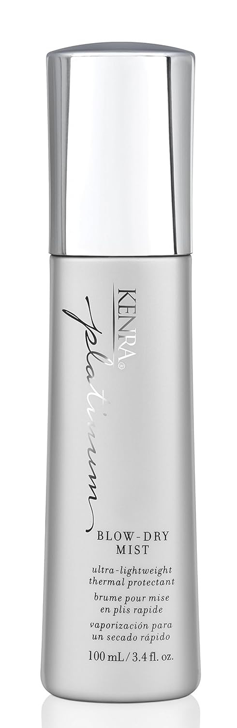 Kenra Platinum Blow-Dry Mist | Ultra-Lightweight Thermal Protectant | Detangles, Smooths, & Softe... | Amazon (US)