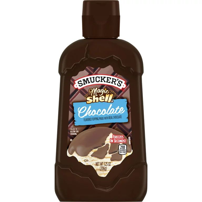Smucker's Magic Shell Chocolate Flavored Topping, 7.25 Ounces - Walmart.com | Walmart (US)