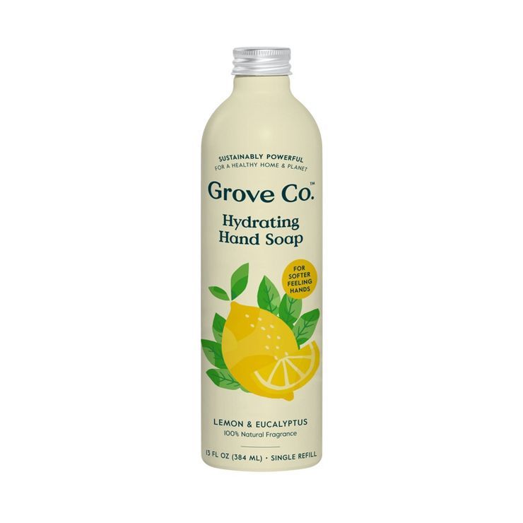 Grove Co. Hydrating Hand Soap - Lemon & Eucalyptus - 13 fl oz | Target