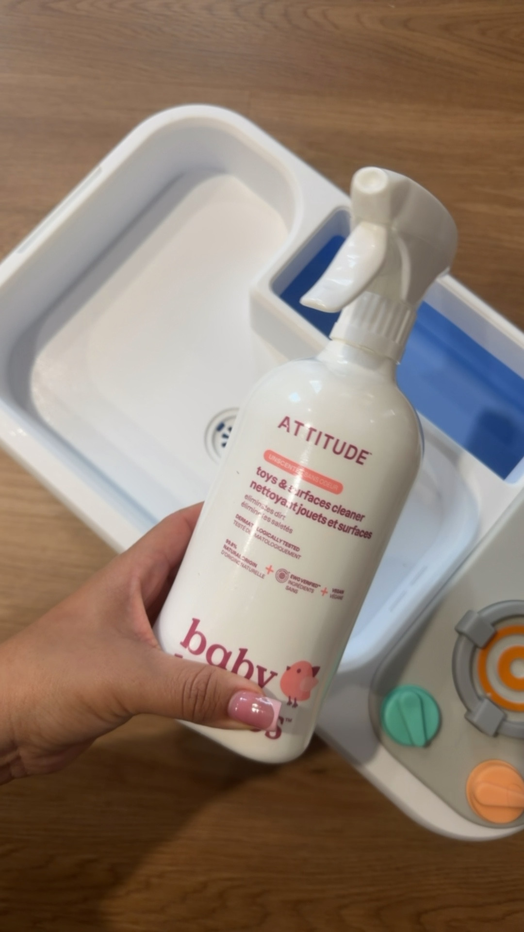 Perfect Toy and Surface Cleaner, mamas need peace of MIND 🫧🪀

#LTKKids #LTKmomlife