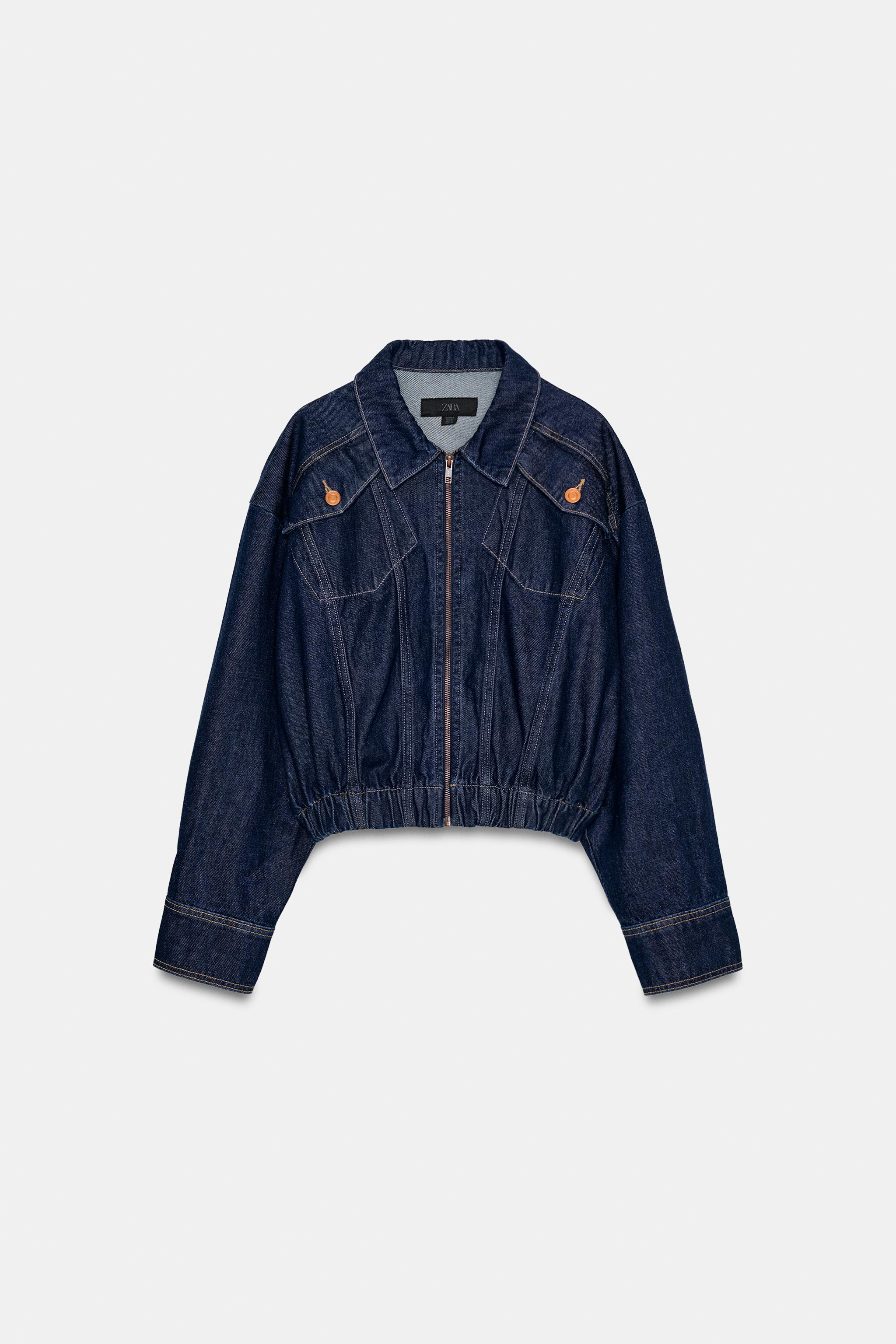 Z1975 DENIM BOMBER JACKET | Zara US