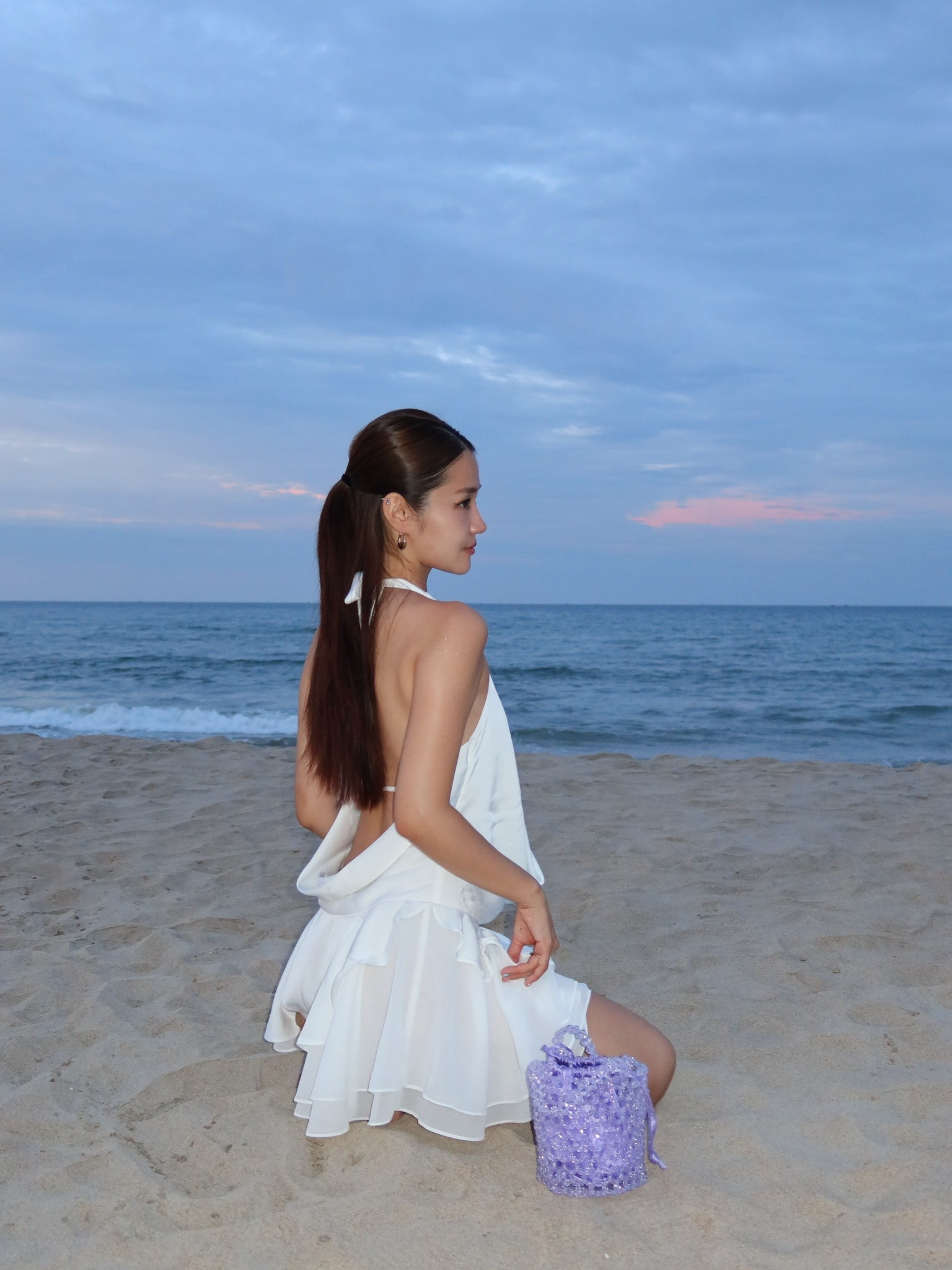 white halter mini dress 🤍

#LTKdresses #LTKstyletip #LTKsummer