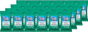 Clorox Disinfecting On The Go Travel Wipes, Household Essentials, Fresh Scent, 9 Count, Pack of 1... | Amazon (US)
