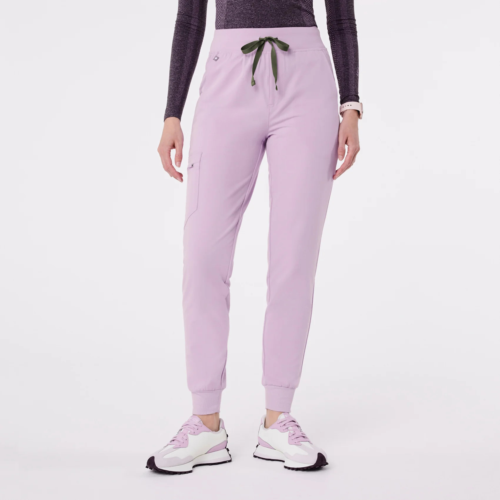 Women’s High Waisted Zamora Jogger Scrub Pants™ - Lavender Haze · FIGS | FIGS